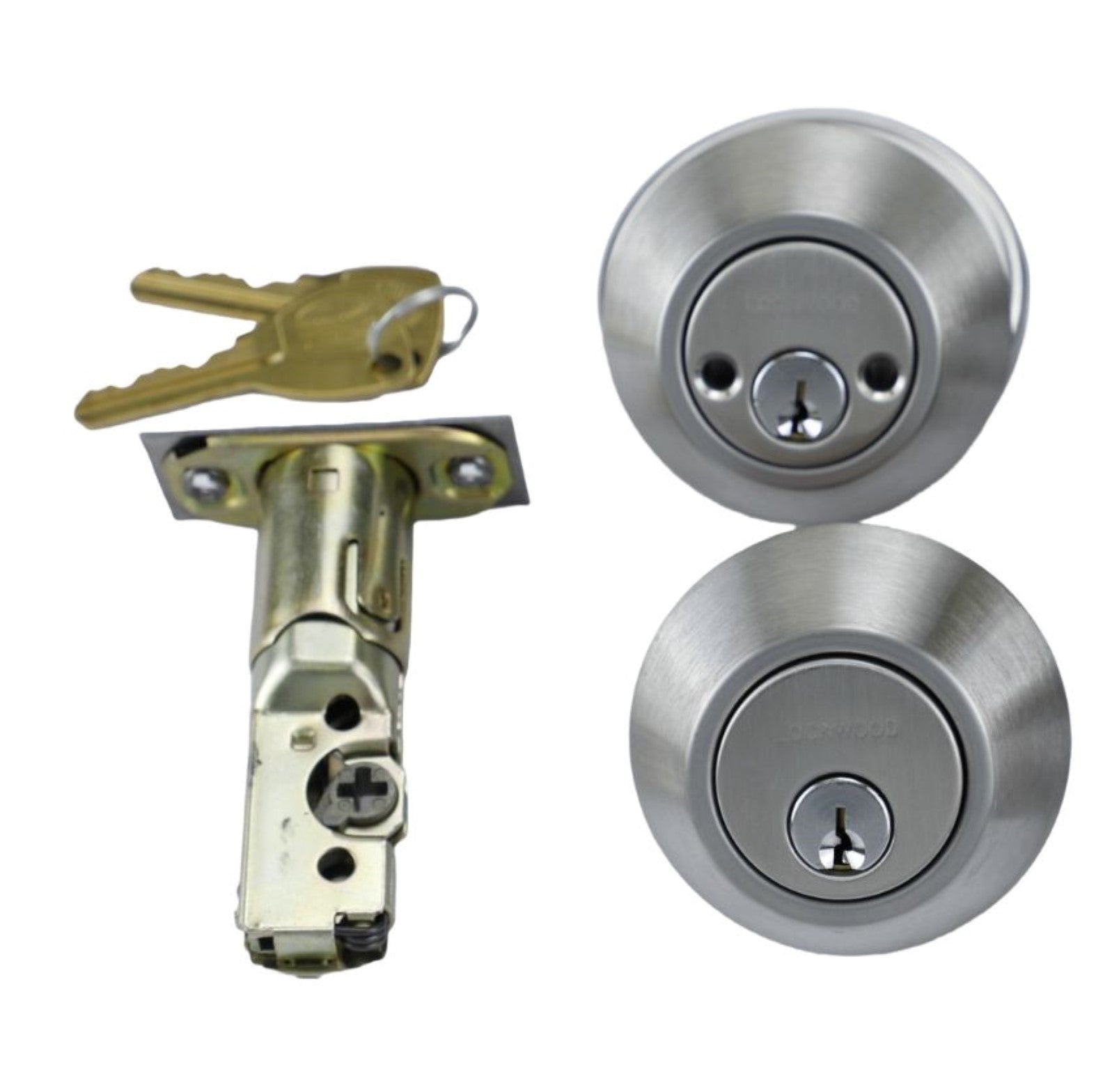 Lockwood Symmetry Deadbolt Double Cylinder DP Stainless Steel 7107SSSDP