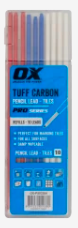 Ox Pro Tuff Carbon Pencil Leads - Tile Lead | 10-Pack OX-P503204