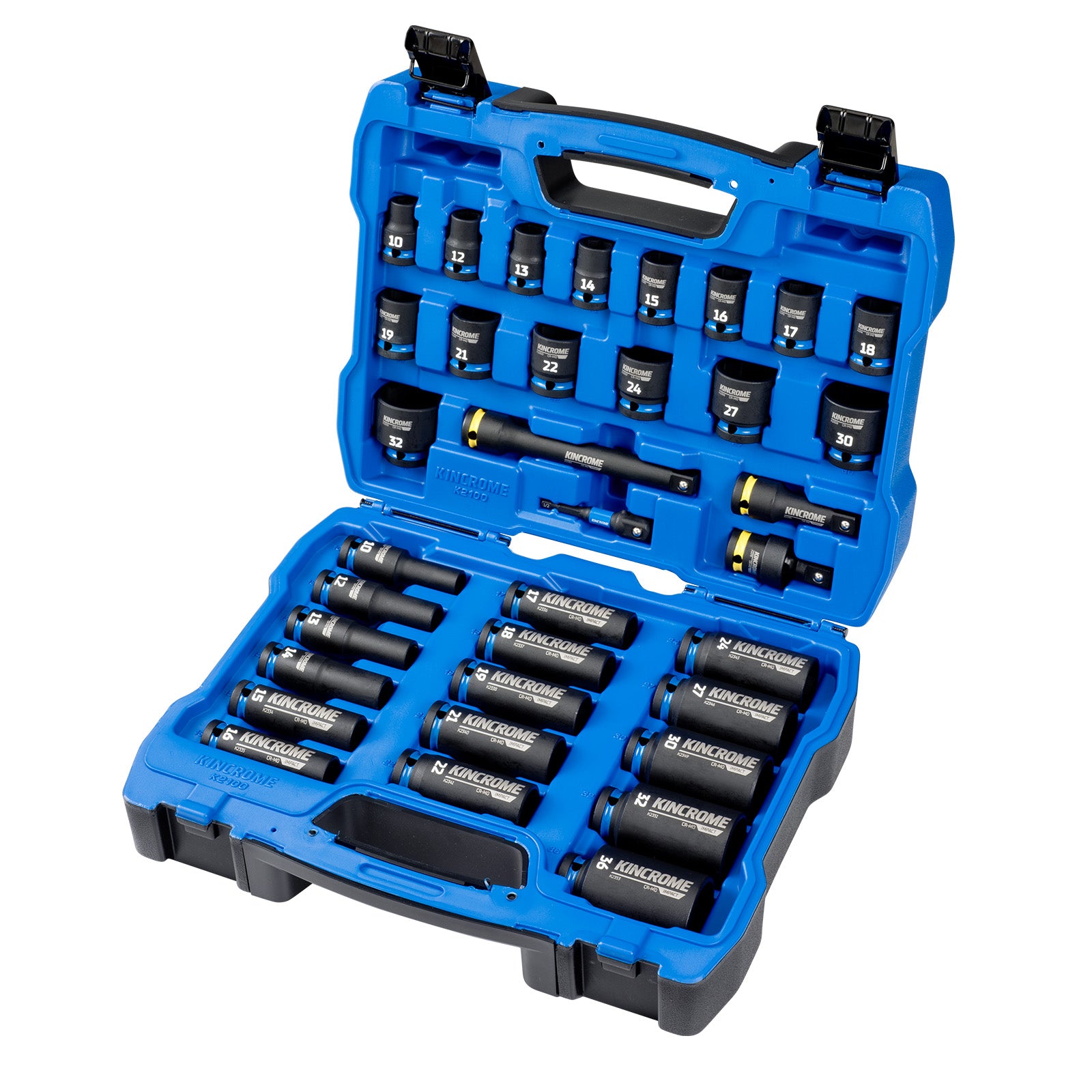 Kincrome 35P Imp 1/2 Skt Set Met K2100