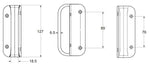 Trio Australia Gate Handle DPH300