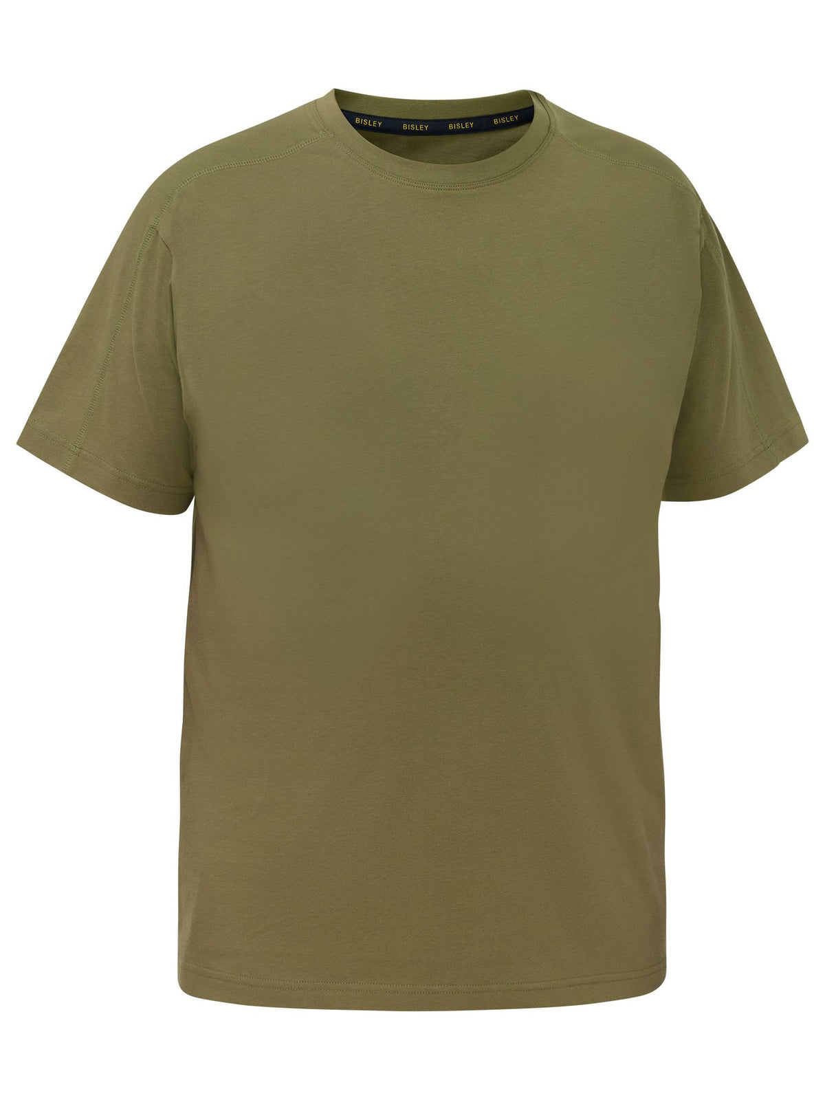 Bisley Workwear BKT078 Men's Sage M Bisley Cotton Essential Tee BKT078_BSAGM