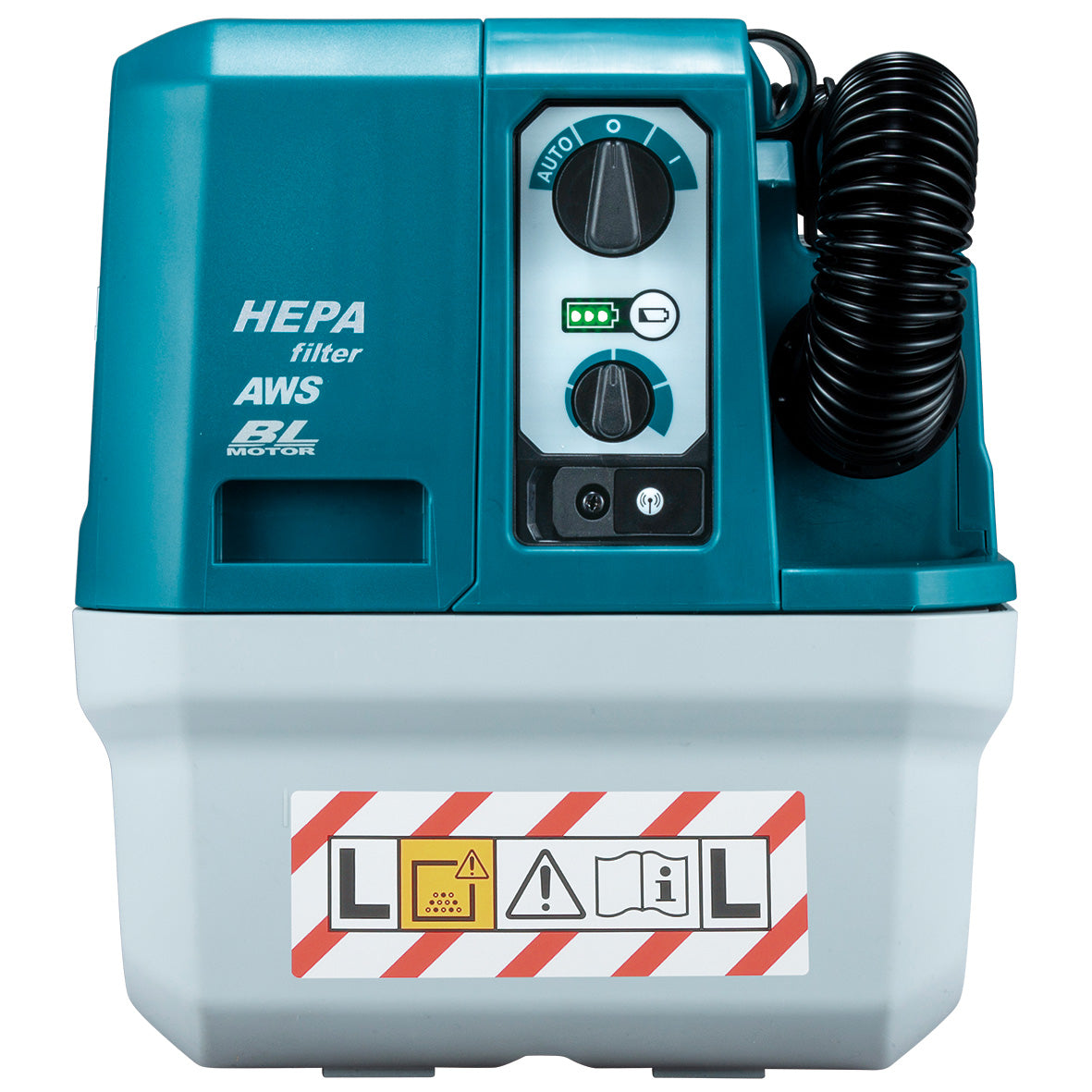 Makita 40V Max Brushless Aws Dust Extraction Vacuum Skin VC013GLZ02