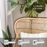 Lemaar Satin Chrome Calida Entrance Set