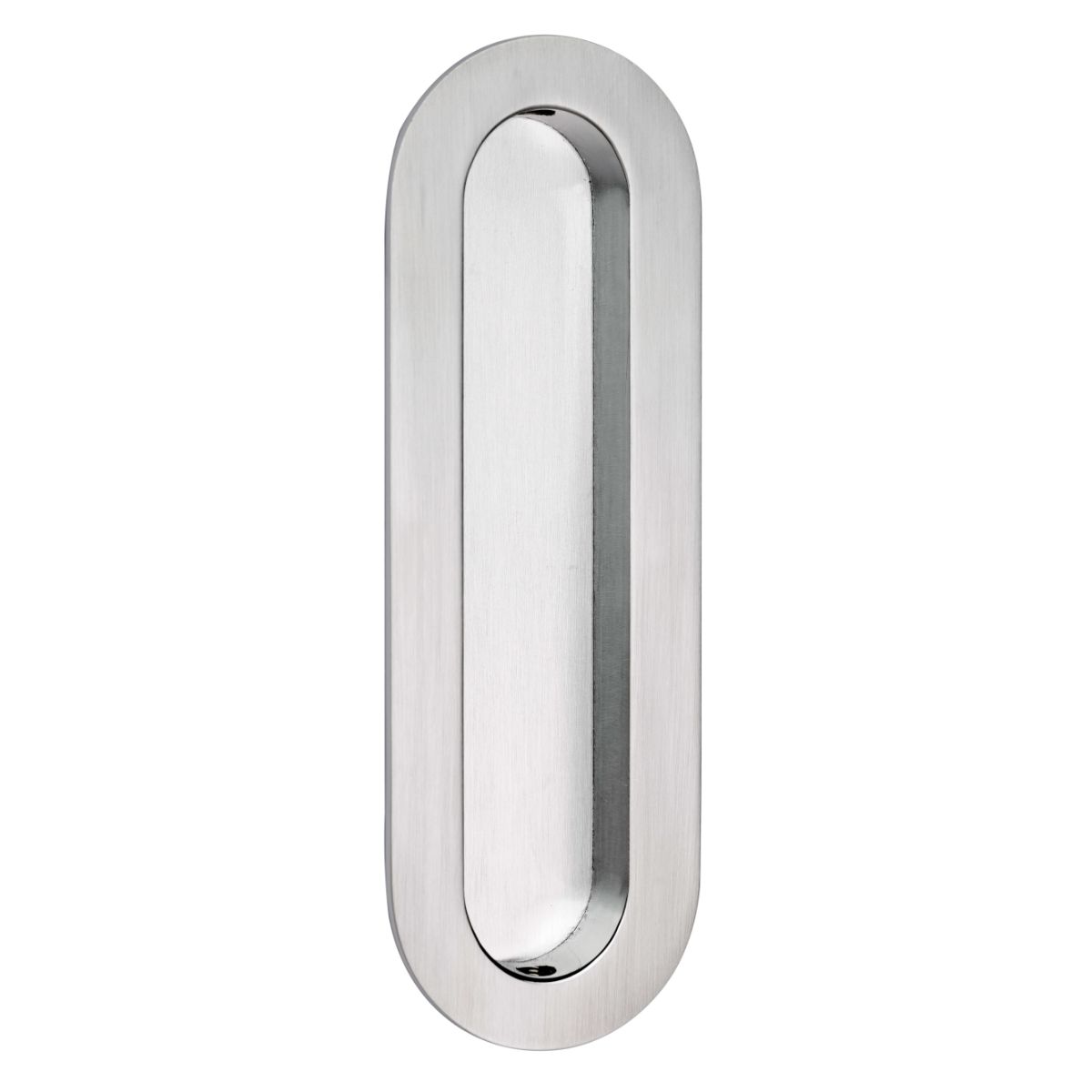 Lemaar Satin Chrome 150 X 50mm Radius Flush Pull