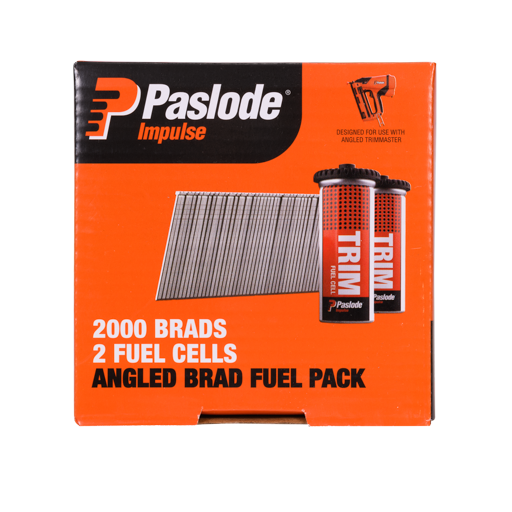 Paslode 45mm Trimmaster Nail Pack & Twin Fuel Cells B20745