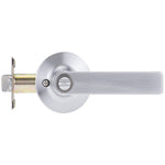 Lockwood Symmetry Satin Chrome Entrance Set Lever 3 DP 7550SCDP