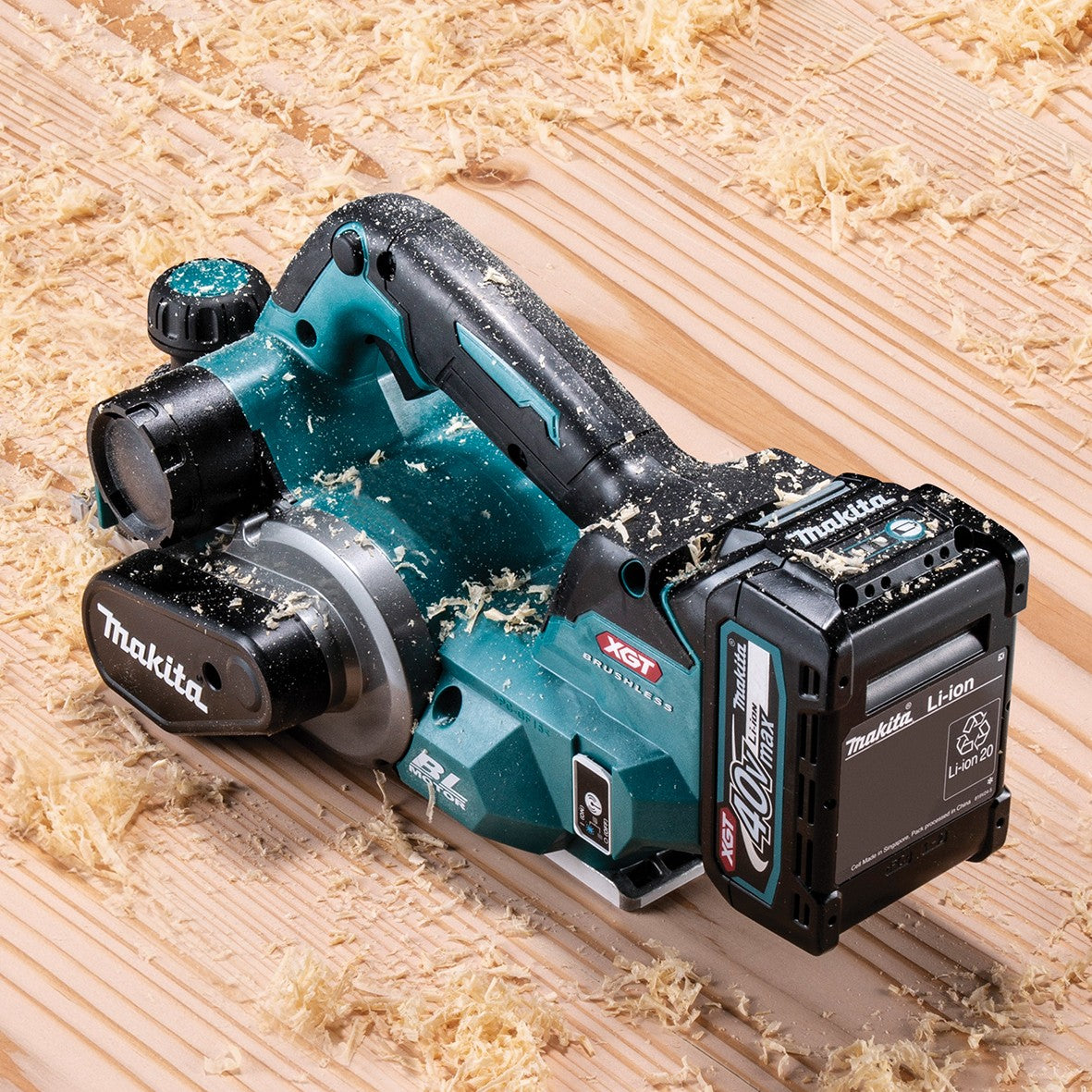 Makita 40V Max XGT Brushless 82mm Planer Skin KP001GZ