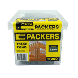 Otter PKR Window 3.2mmx75mm W/packer Box Of 200 WPKR7532200
