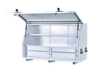KA Boxes 4 Drawers (2 Side by Side) 2 Shelves - White AL1360D4S2