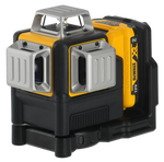 DEWALT 12V 3 x 360-Degree Multi-Line Laser Level Green Kit DCE089D1G-XE