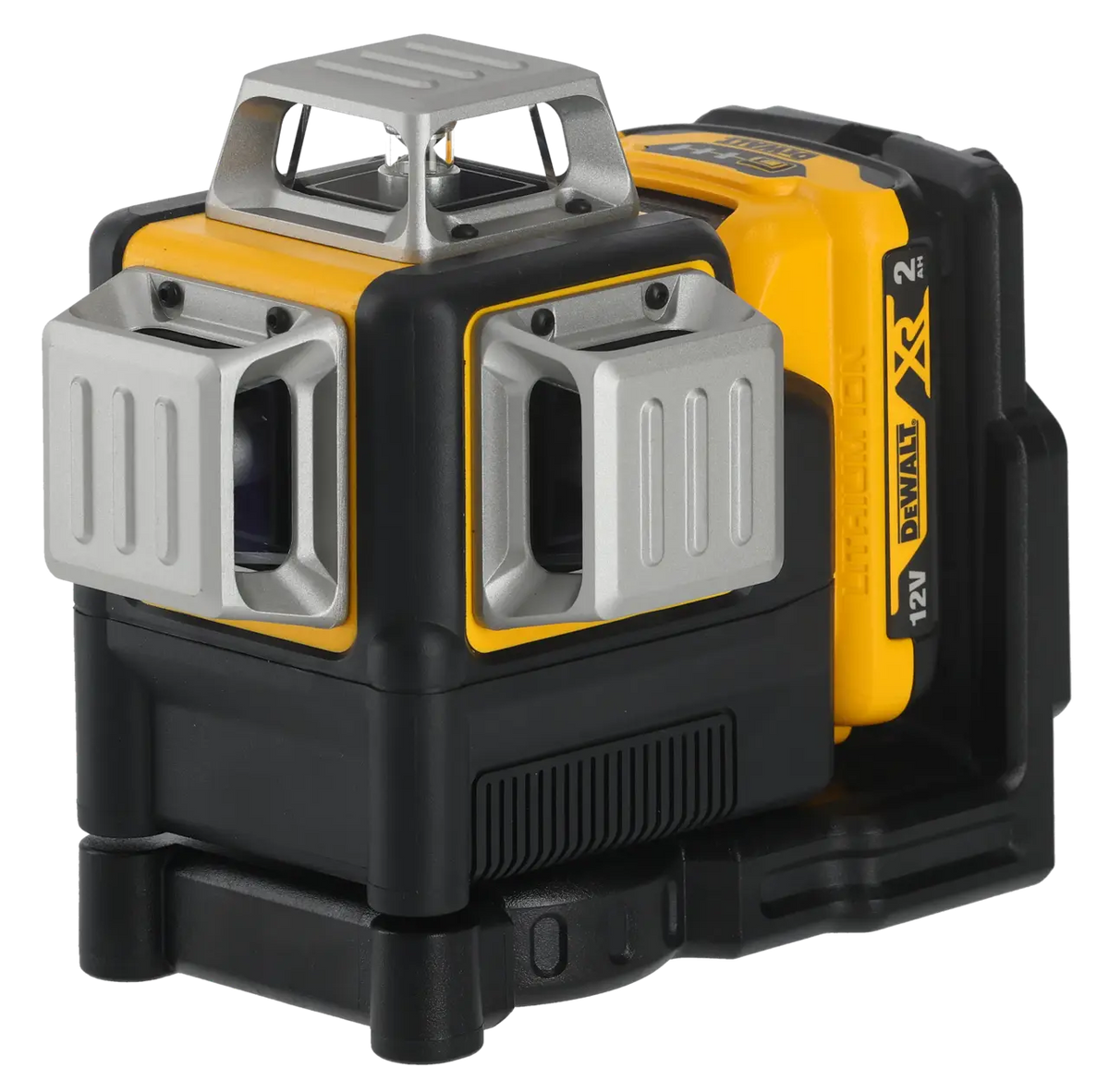 DEWALT 12V 3 x 360-Degree Multi-Line Laser Level Green Kit DCE089D1G-XE