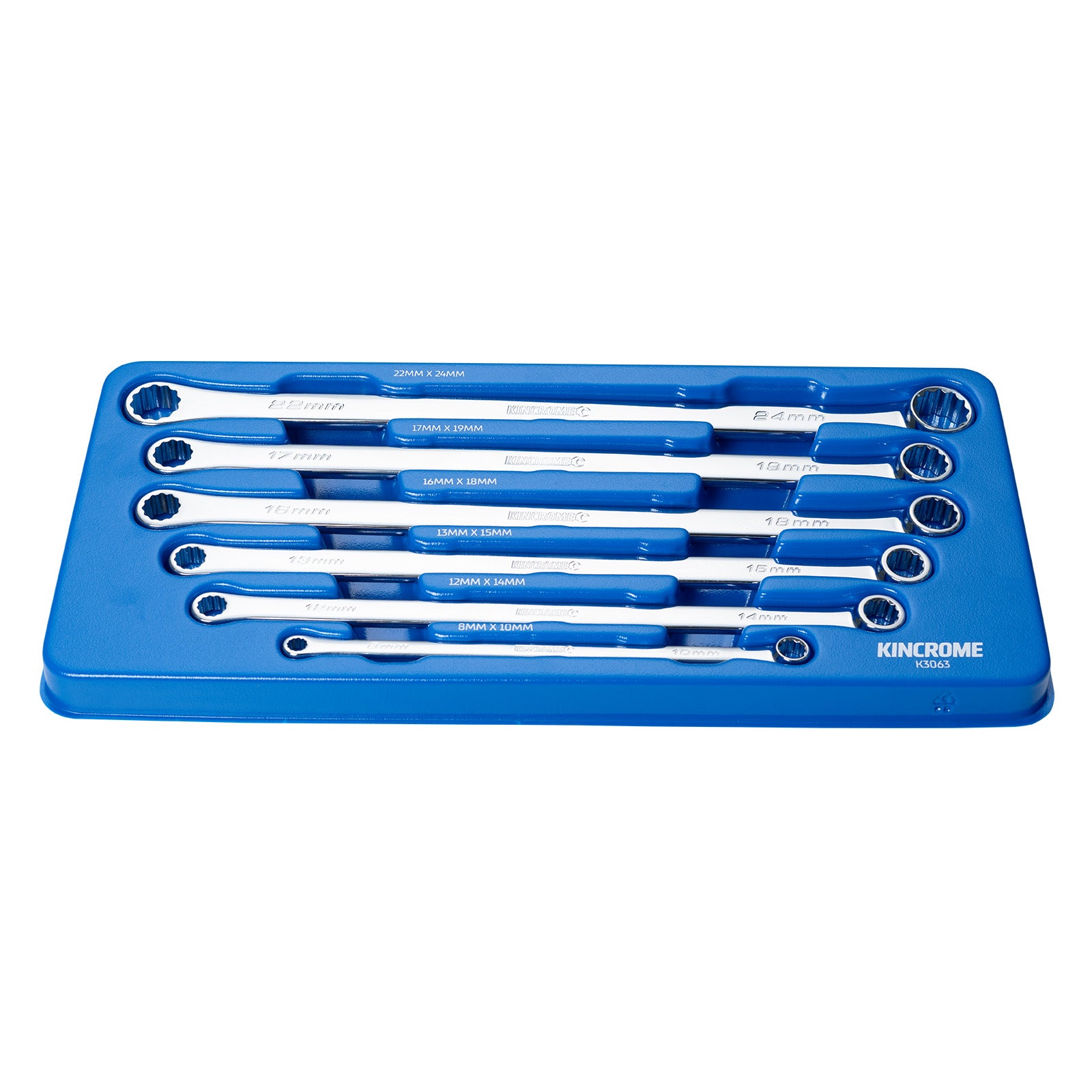 Kincrome 6P 0° Offset D/R Spannr St Met K3063