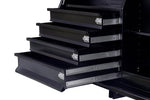 KA Boxes 4 Drawers 5 Shelves pullout Work Surface - Black