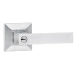 Lemaar Satin Chrome Calida Entrance Set