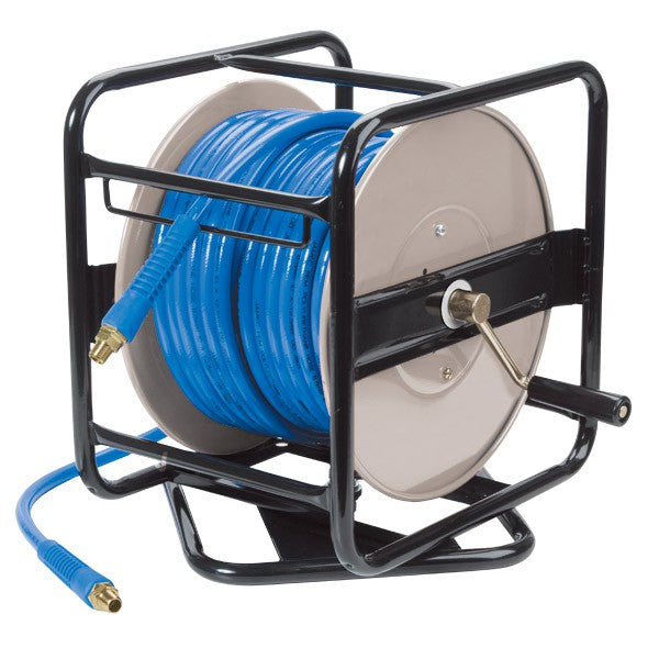 ITM Manual Air Hose Reel 8mm X 30m PVC Air Hose with 1/4" BSP Male Fittings TM300-030