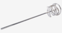Ox Pro 120 X 600mm Mixing Paddle - Helical with rim OX-P120612