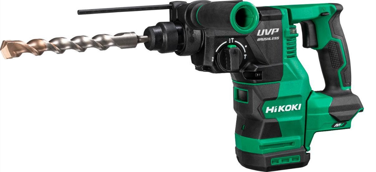 Hikoki 36V Brushless Sds-Plus Rotary Hammer, 3.0J - Skin Only DH3628DAH4Z