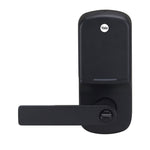 Yale Assure Keyed Digital Lever Smart-Ready Matt Black YRL226HKMBK