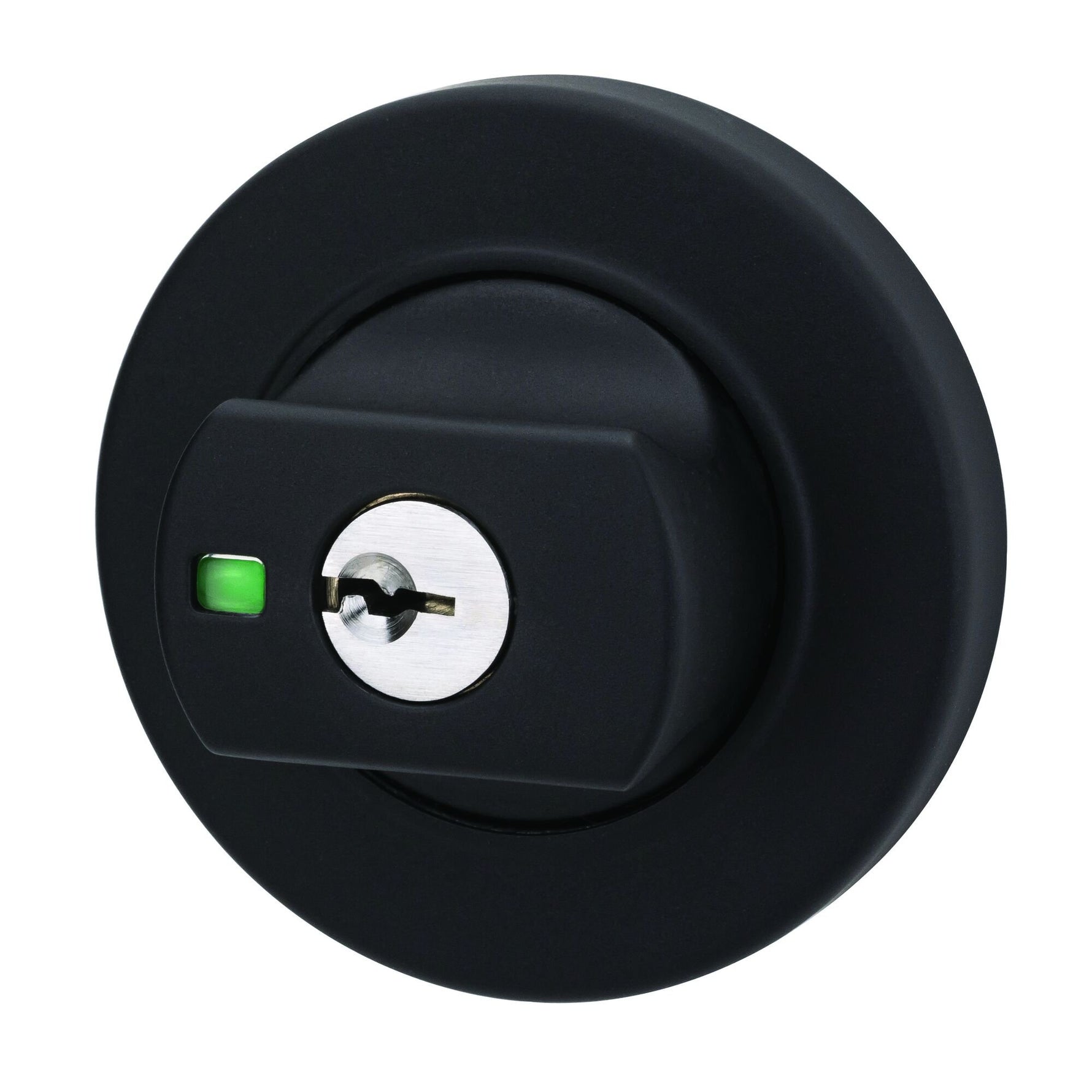 Lockwood Paradigm Deadbolt Round Rose Matt Black Universal Pack 005/B1MBKDP