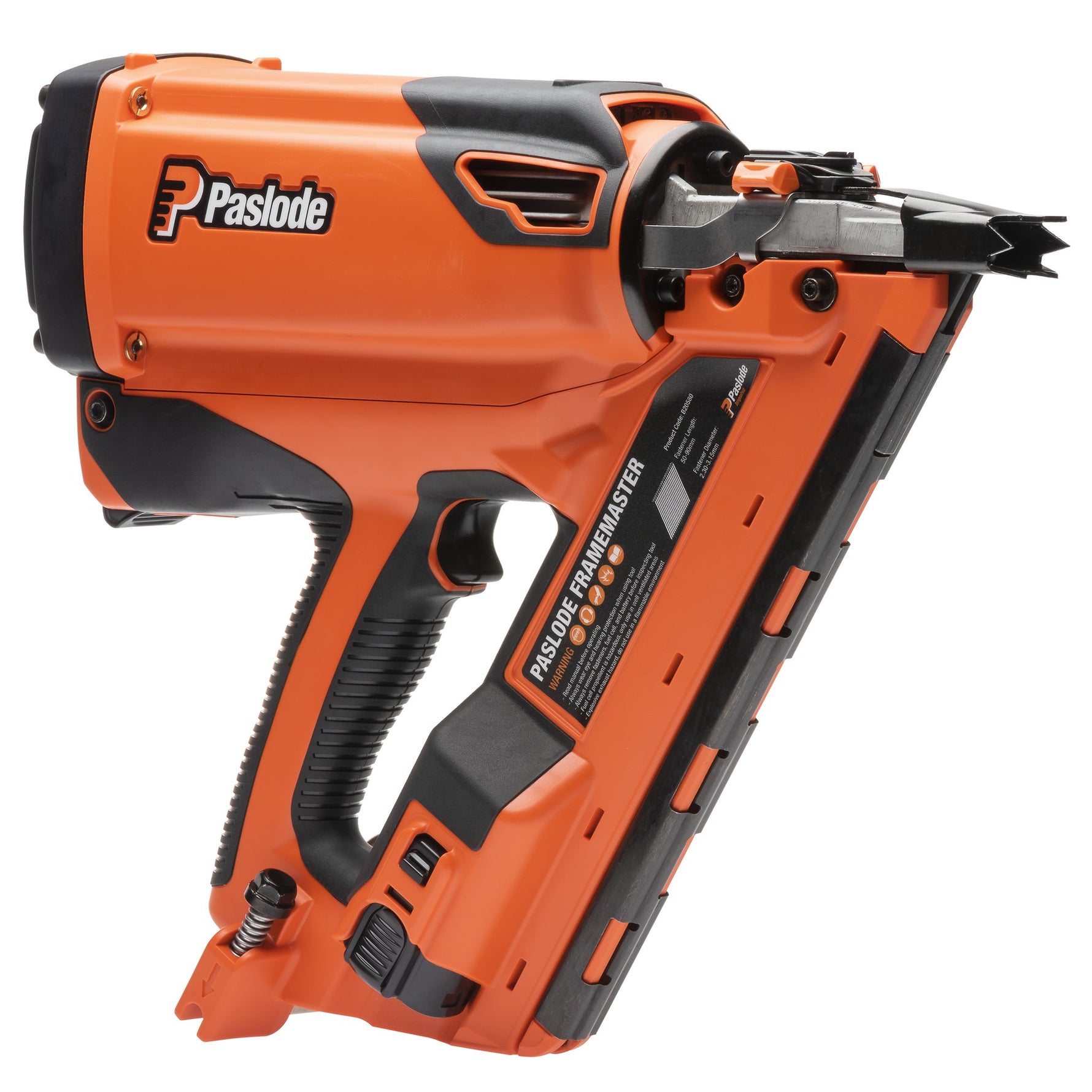 Paslode 2 x 2.2ah 50-90mm Framemaster Powervent Gas Framing Nailer Kit B20580