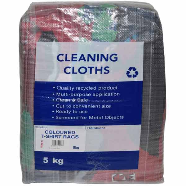 Assorted Cloths/Rags 5kg Bag CLOTH5KG