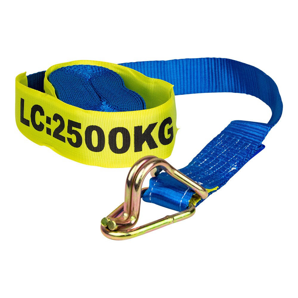 Monkey Grip 50mm Transport Tie Down 2500kg LC 12m Trade Pack Hook & Keeper TTD5012-B