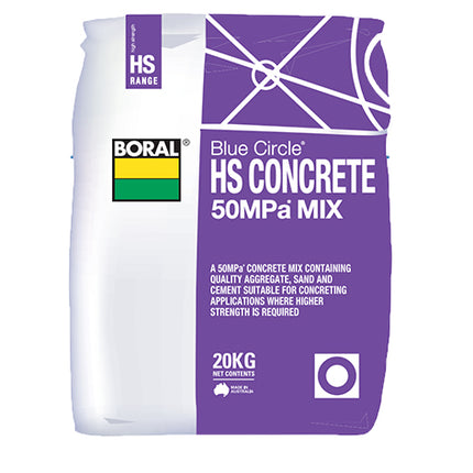 BORAL HS CONCRETE 50MPa MIX