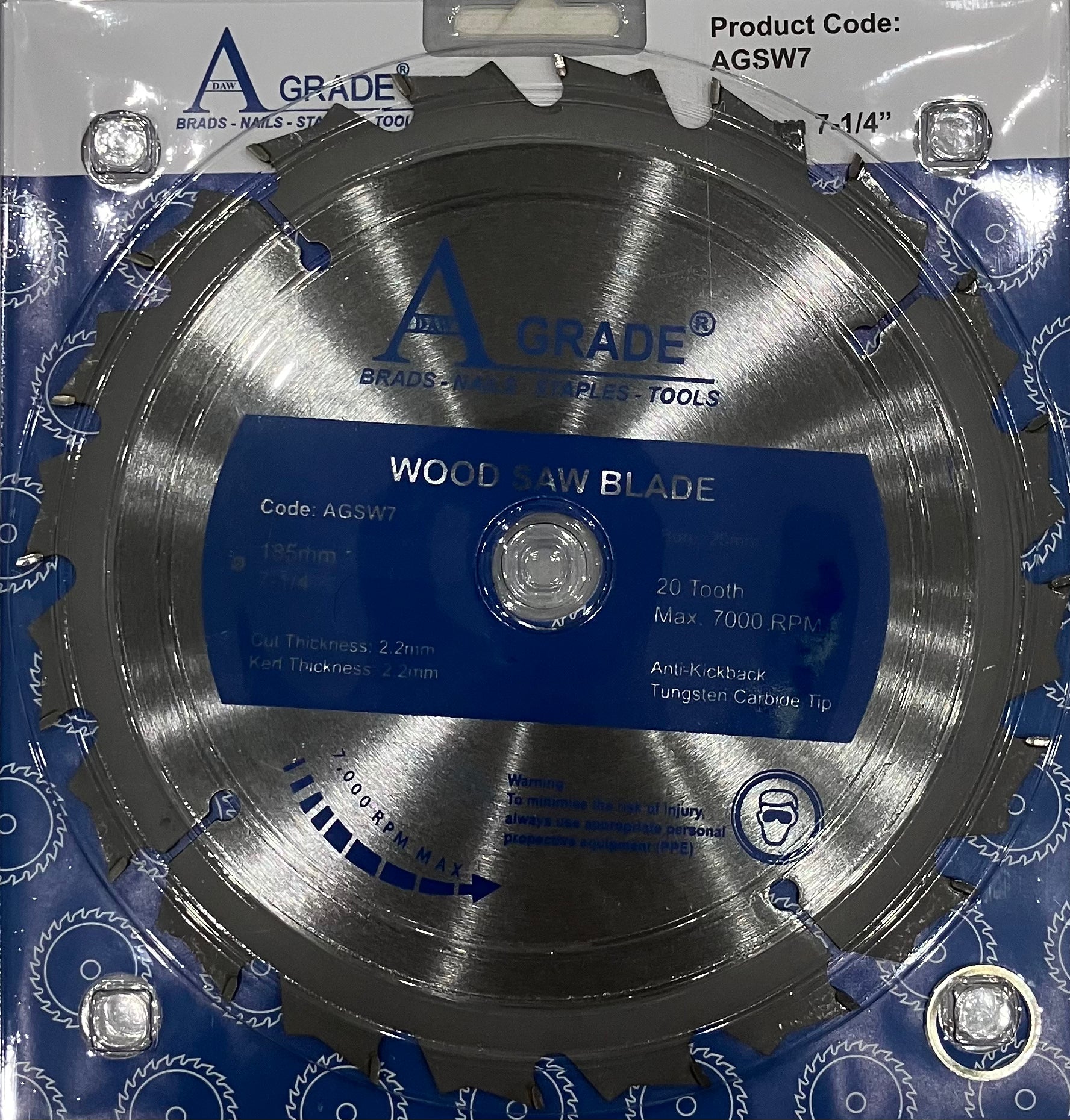 Timber Saw Blade 185mm