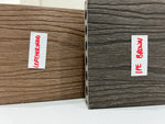 Composite-Co Extrusion Hollow Core Decking 140x23x5400MM (Leatherwood+IPE Brown)