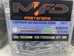10g-65mm Decking Screws Torx Drive (Tub 500pcs)