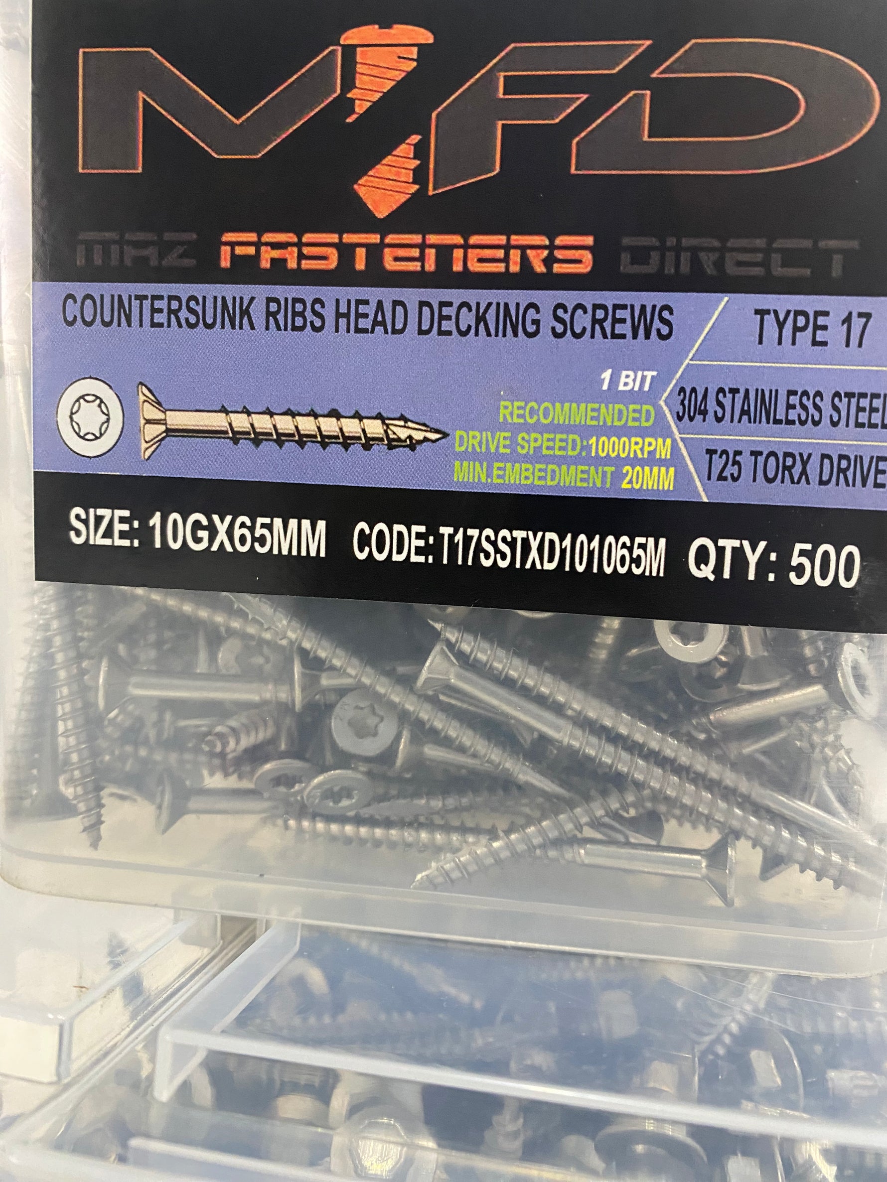 DECKING SCREW- T17