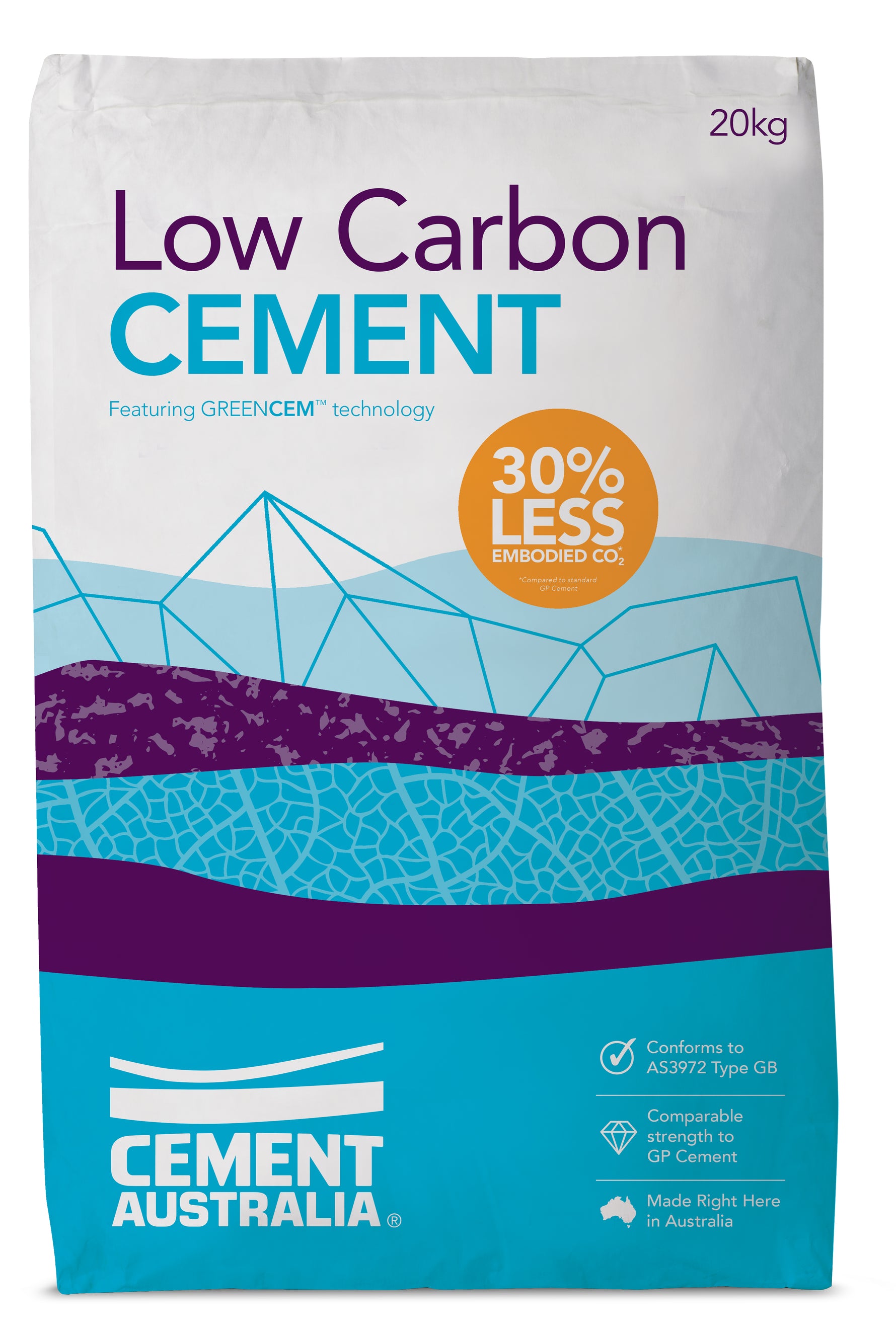 LOW CARBON CEMENT- 20 KG BAG