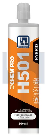 Hobson H501 Hybrid: 300ML Pack of 12 MCCH501300