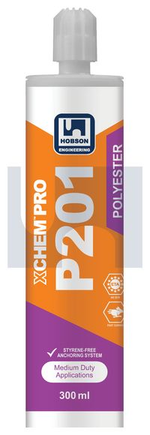 Hobson P201 Polyester: 300ML Pack of 12 MCCP201300