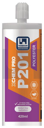 Hobson P201 Polyester: 420ML Pack of 12 MCCP201420