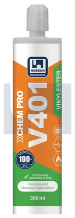 Hobson V401 Vinylester: 300ML Pack of 12 MCCV401300
