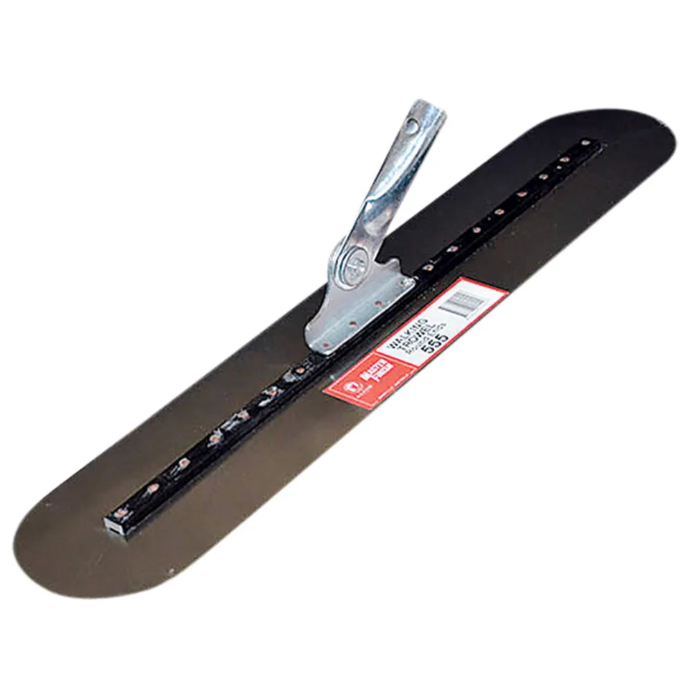 Masterfinish Walking Trowel Round Ends 600 X 120 mm