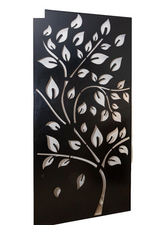 METAL DECORATIVE SCREEN BRANCH AND LEAF