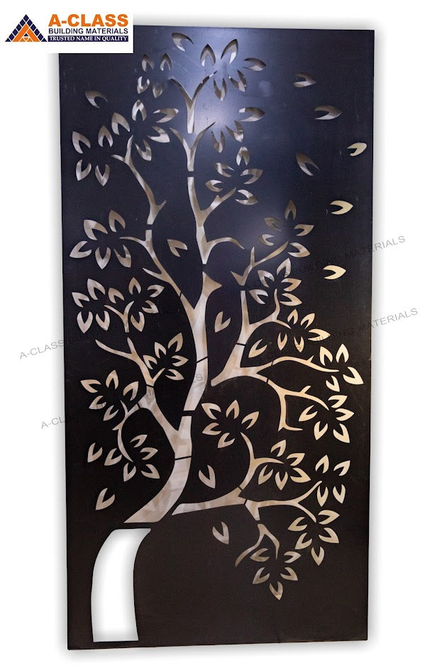 Metal Decorative Screen Tree