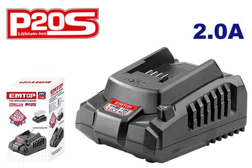 EMTOP 20V Battery Charger 2A
