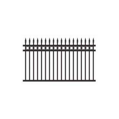 RING AND SPEAR FENCE PANEL- 1500x2400mm