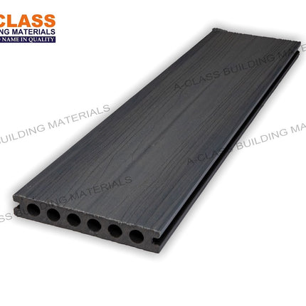 COMPOSITE DECKING HOLLOW CORE BOARDS (Black+Stone Grey)