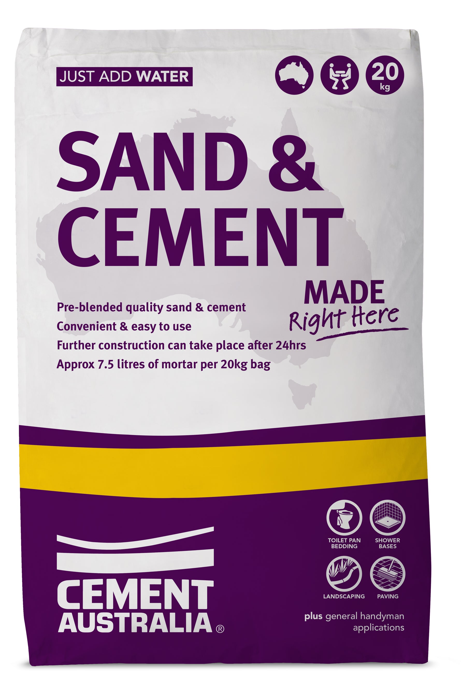 SAND AND CEMENT MIX- 20 KG BAG