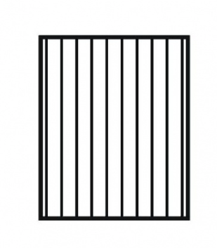 FLAT TOP FENCE SWING GATE 1200x950mm