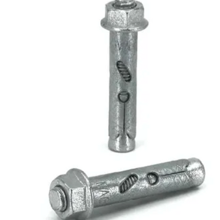 MACSIM MASON BOLT ANCHOR HEX HEAD 40MU GALVANISED (5.8 GRADE STEEL) 10MM