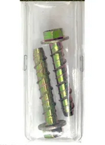 10MMx75MM GALV. HEX SCREWBOLT