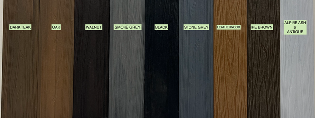 COMPOSITE DECKING FASCIA BOARD- (SMOKE GREY)