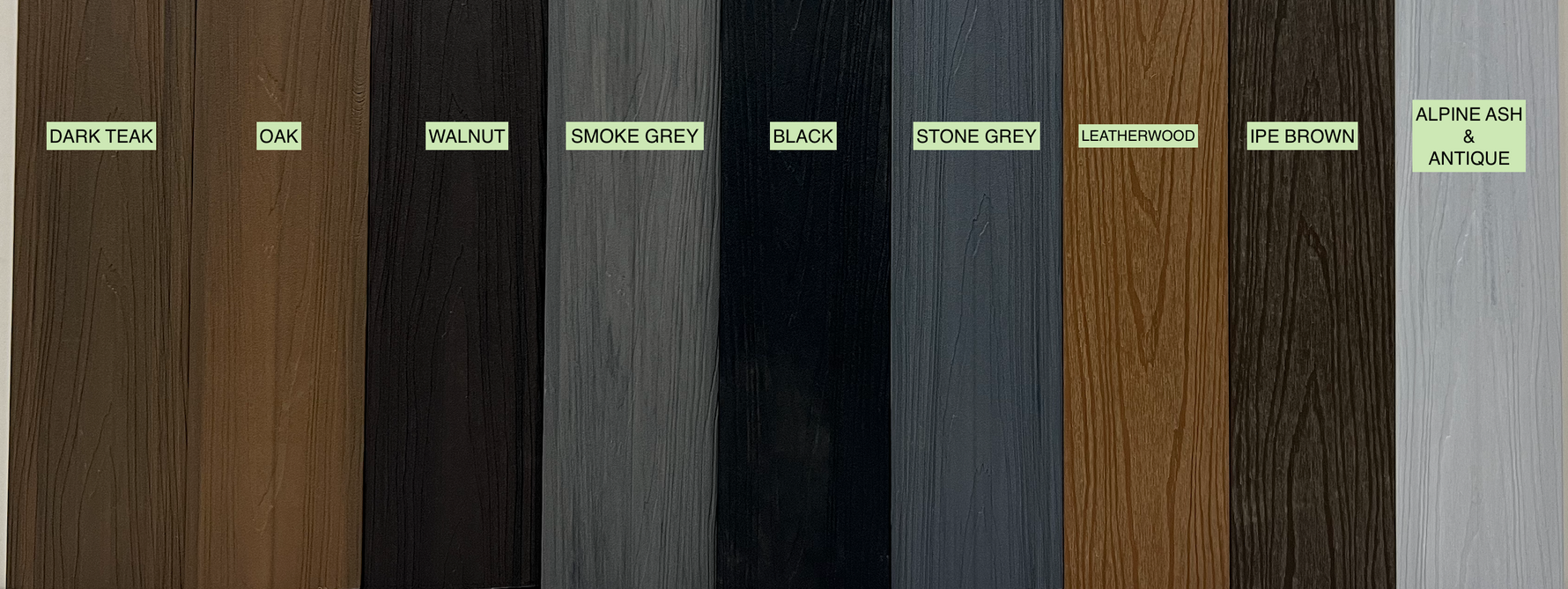 Composite-Co Extrusion Fascia Decking 140x12x2200 MM (IPE Brown)