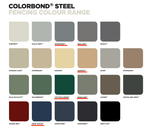 COLORBOND FENCE SHEETS- SPECIAL COLOURS