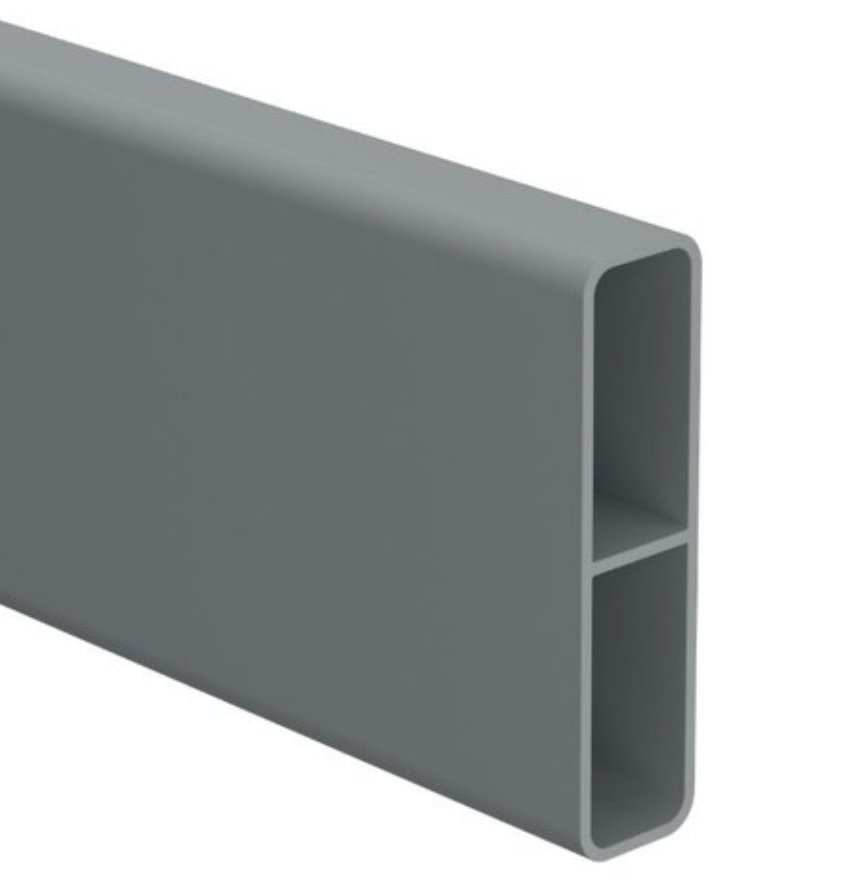 ALUMINIUM FENCING SLAT- 65x16.5x6000mm